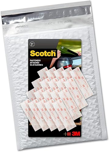 Scotch Sujetadores de enclavamiento extremo, 10 juegos, para uso en interiores y exteriores, soporta hasta 10 libras (1 juego con capacidad para 2