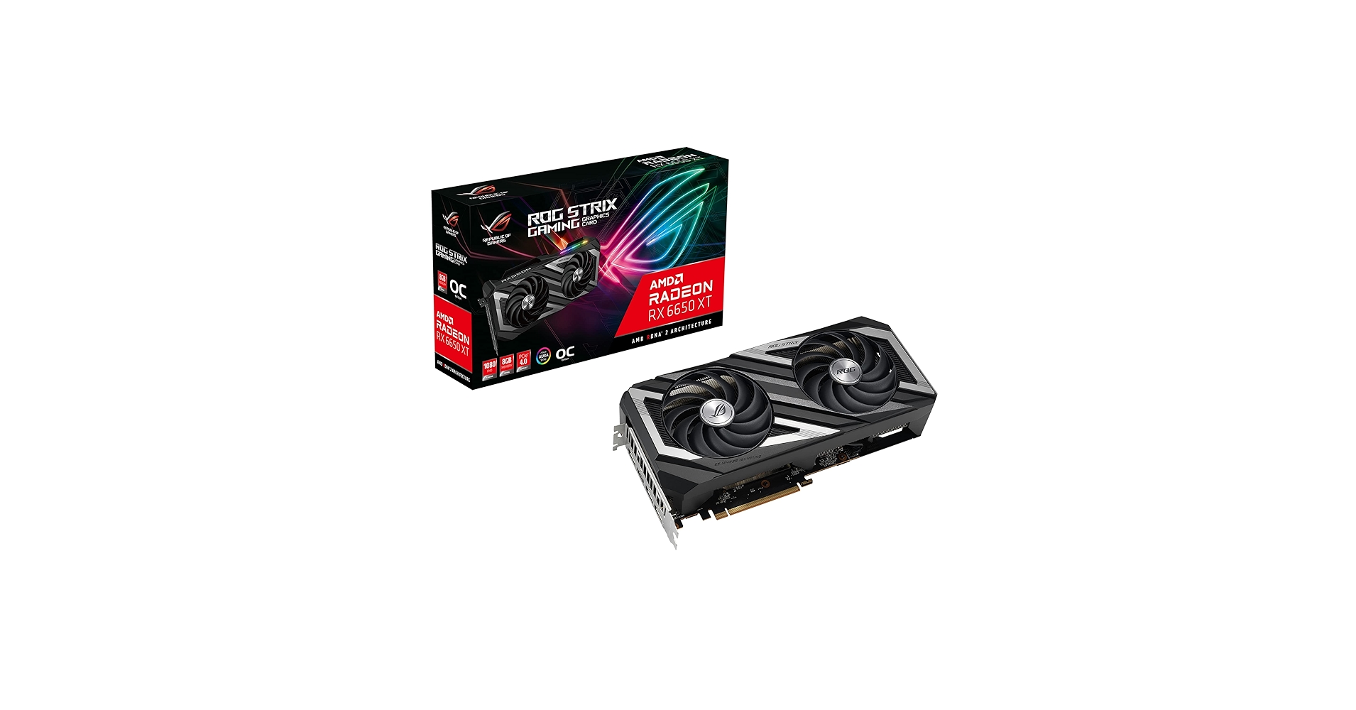 グラフィックボード・グラボ・ビデオカード ASUS RX6650XT 8GB ASUS、「Radeon RX 6650 XT」を搭載したビデオカード - 価格.com