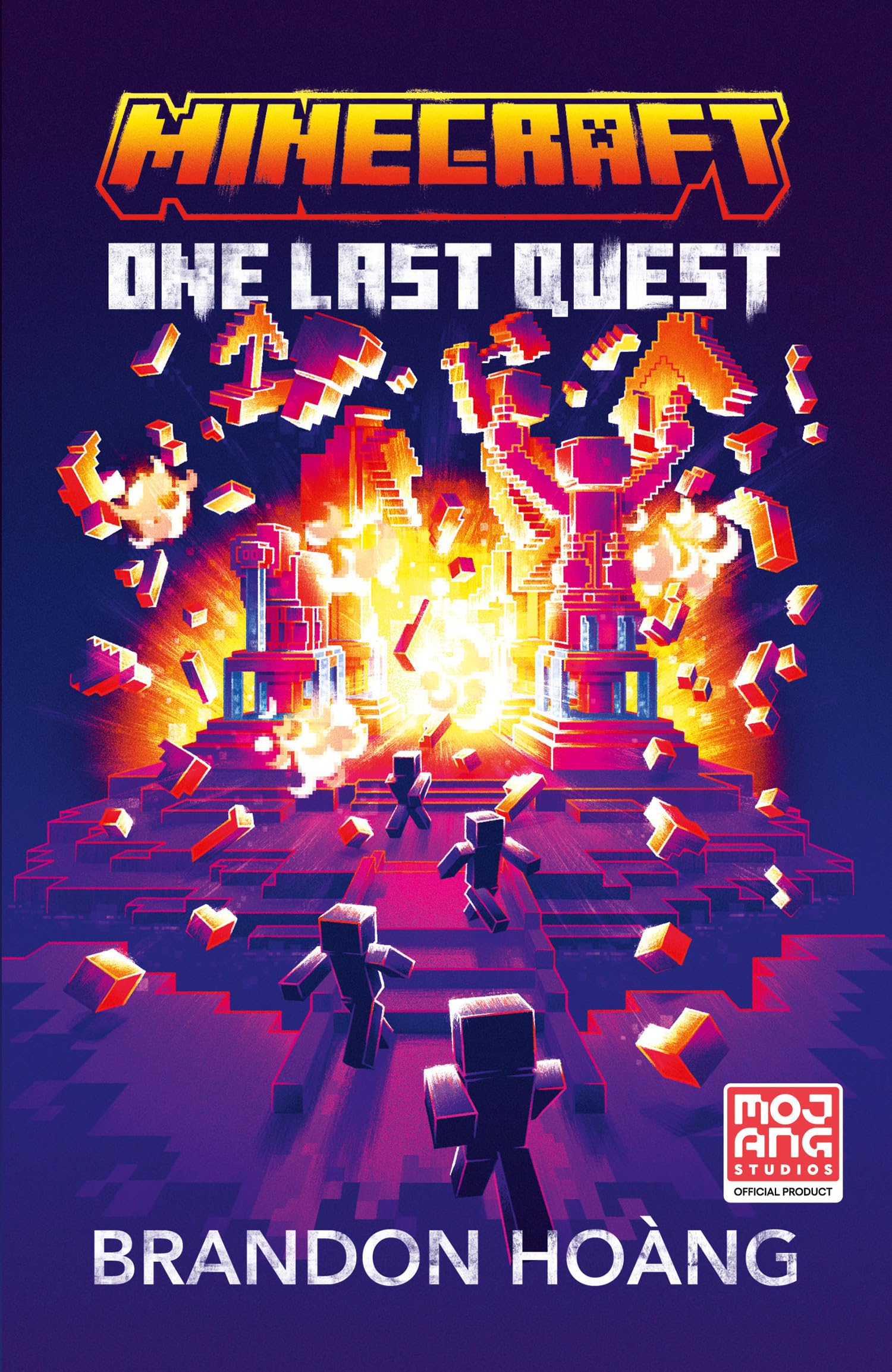 Minecraft One Last Quest Novel by Brandon Hoang Paperback
