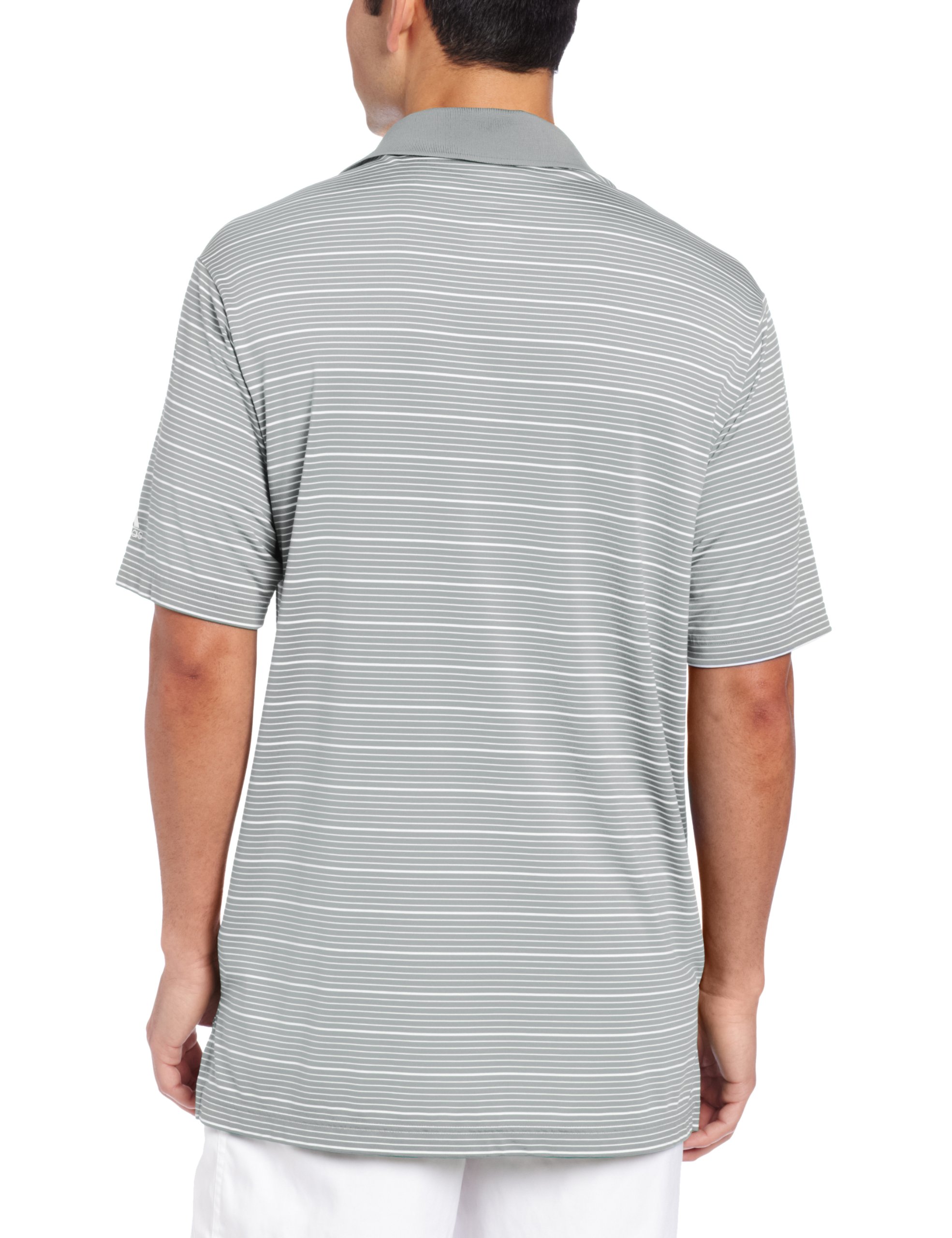 adidas Golf męska koszulka polo w dwukolorowe paski