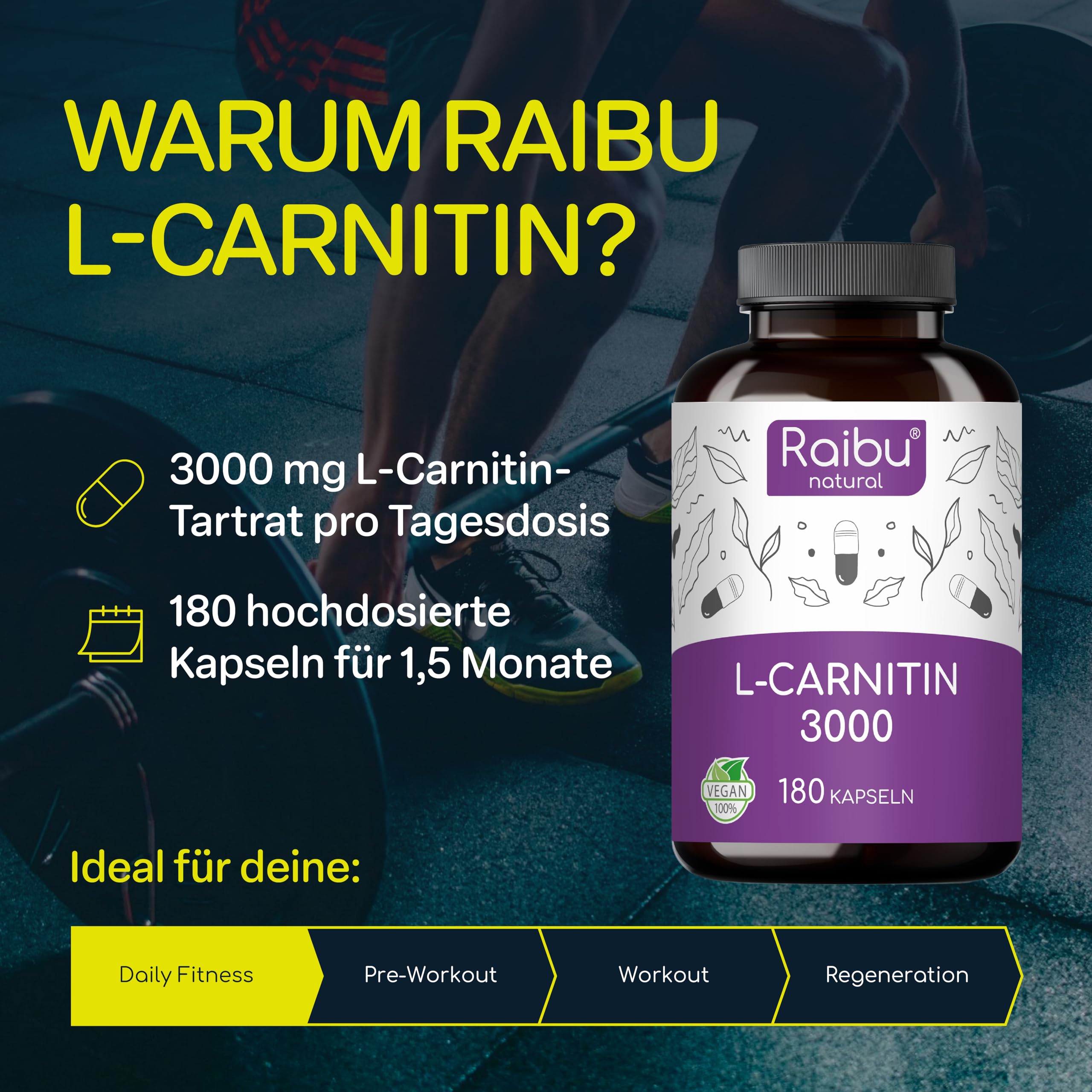 l carnitine daily dosage Lipid Profile Before and After L-Carnitine Supplementation in Sedentary... main image 1