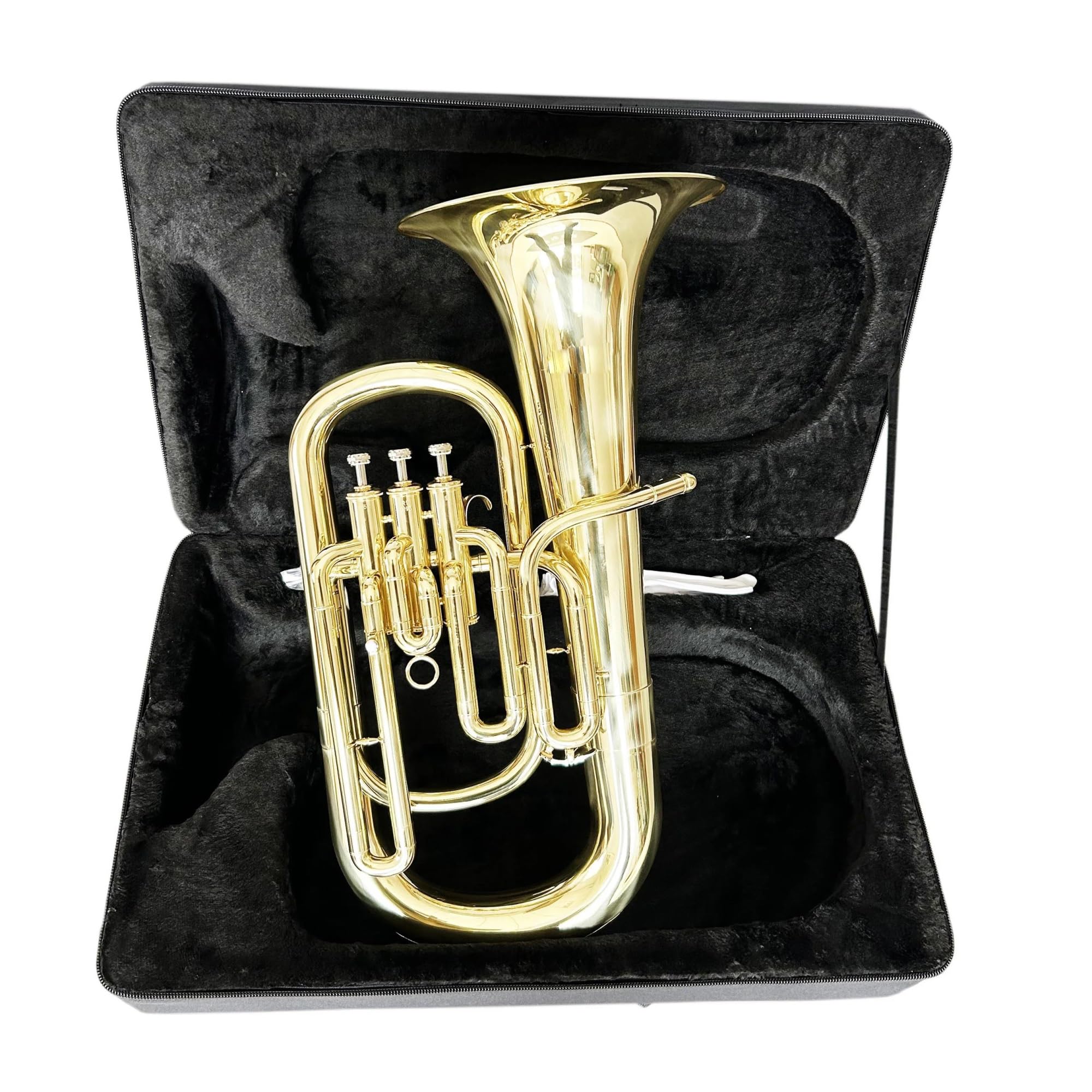 Eufonium Mosiądzu 3 Tłokowy Euphonium Tone BB Odpowiedni Dla Początkujących Entuzjastów Muzyki Ćwiczących Grę