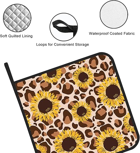 Miniatura 10 de Juego de 2 soportes para ollas de cocina resistentes al calor para microondas, horno, horno y barbacoa