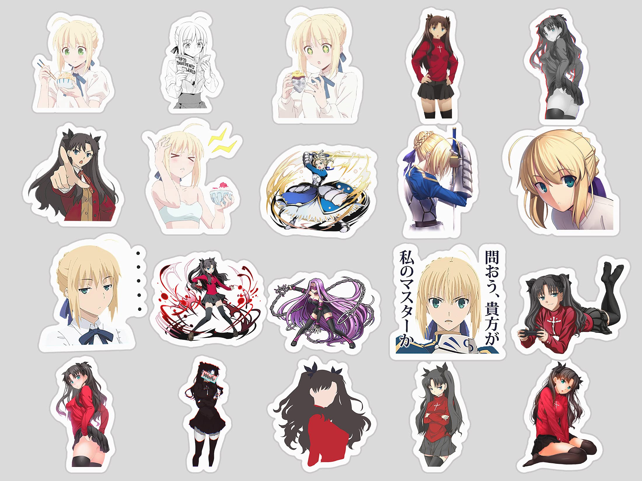 Amazon.com: Fate Stay Night Saber Rin Tohsaka Beautiful Girl Fate