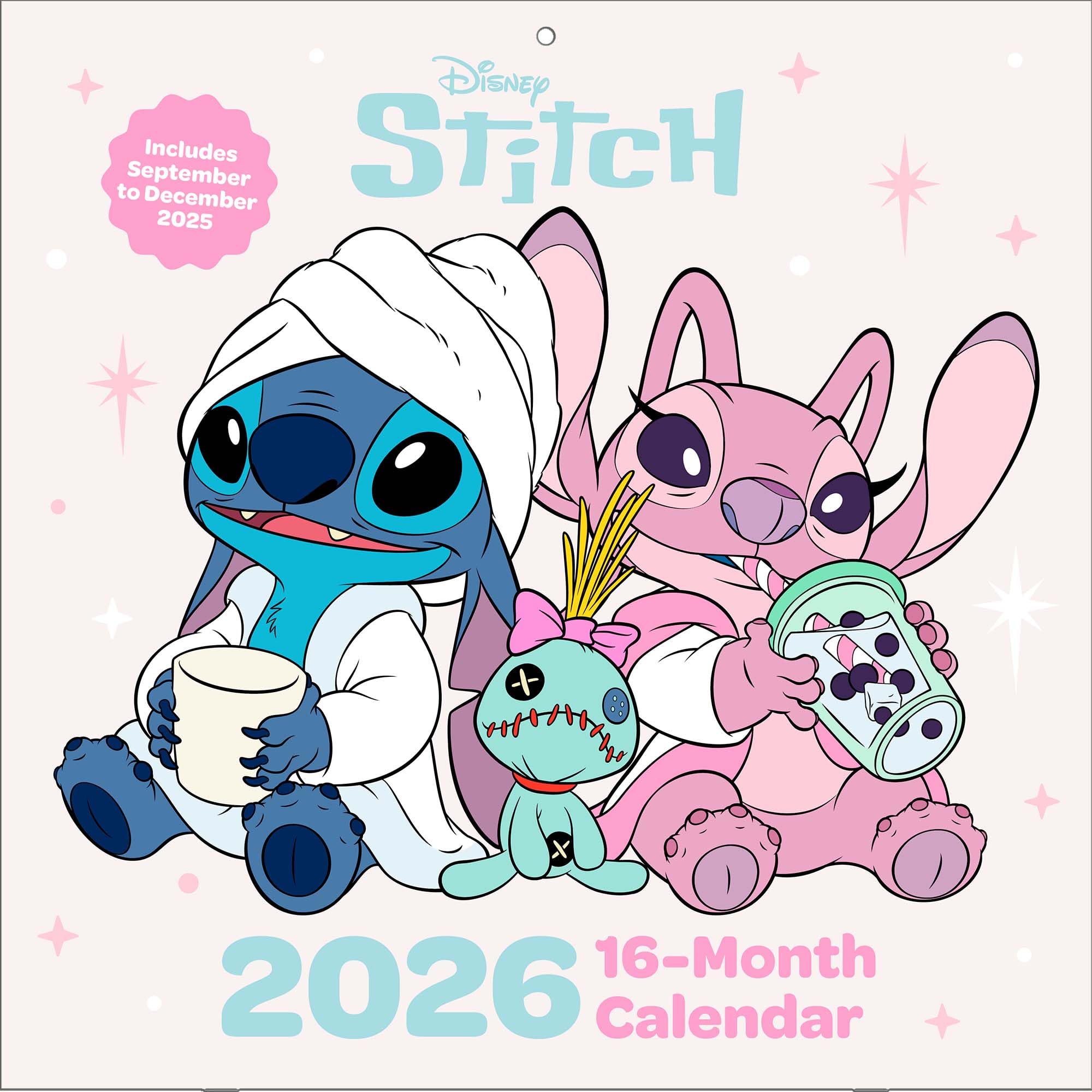 Pyramid Europe | Broschürenkalender | LILO & STITCH 2026 – Broschürenkalender 30×30 cm