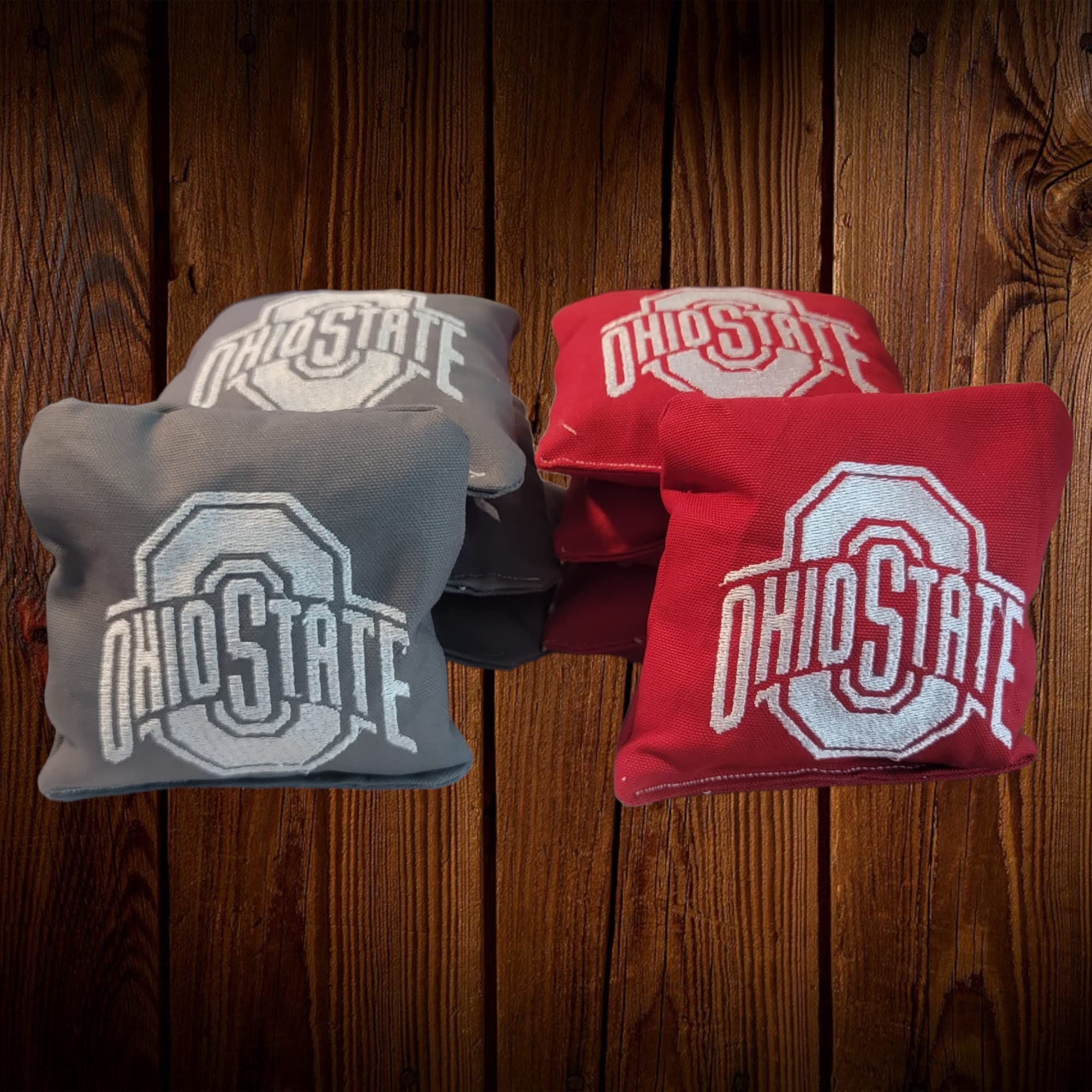 All Weather Ohio State Cornhole Bags (8 bags)
