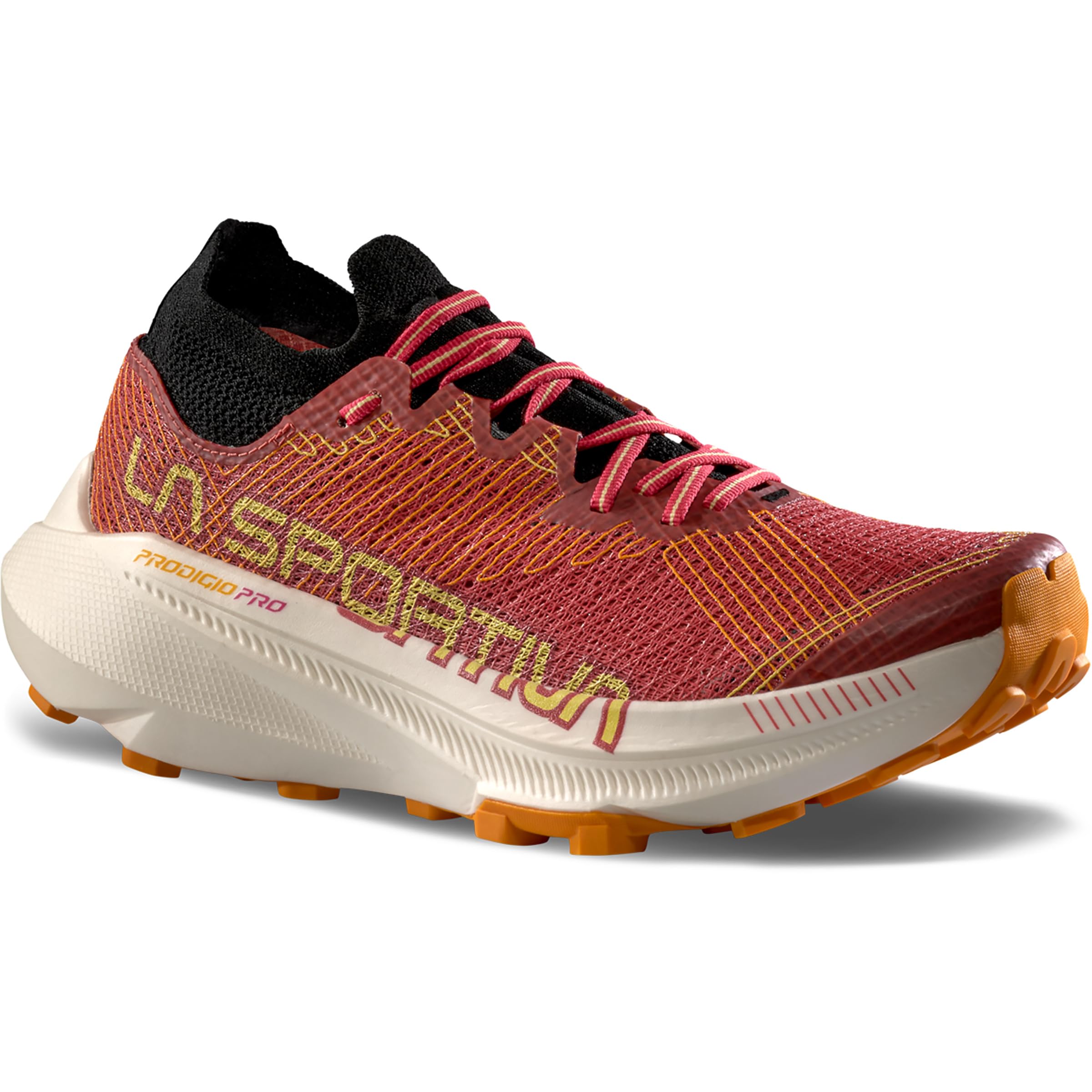 LA SPORTIVA Donna Prodigio PRO Scarpe, Mineral Red-Banana, 39