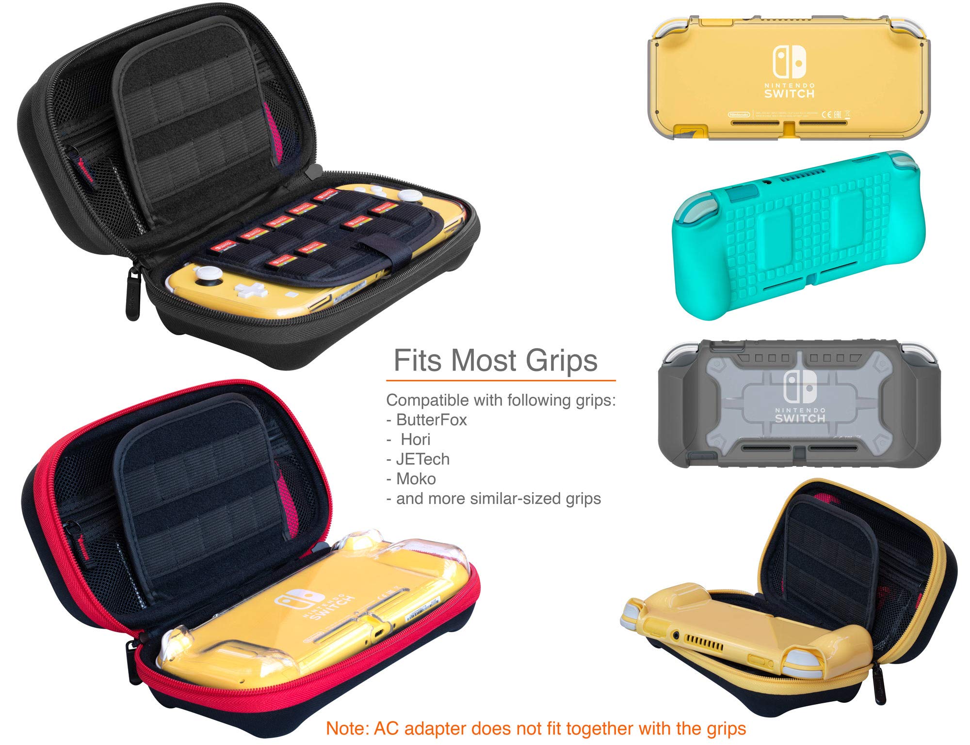 Nintendo Switch Lite SDカード、電源アダプター、ケース付き Nintendo