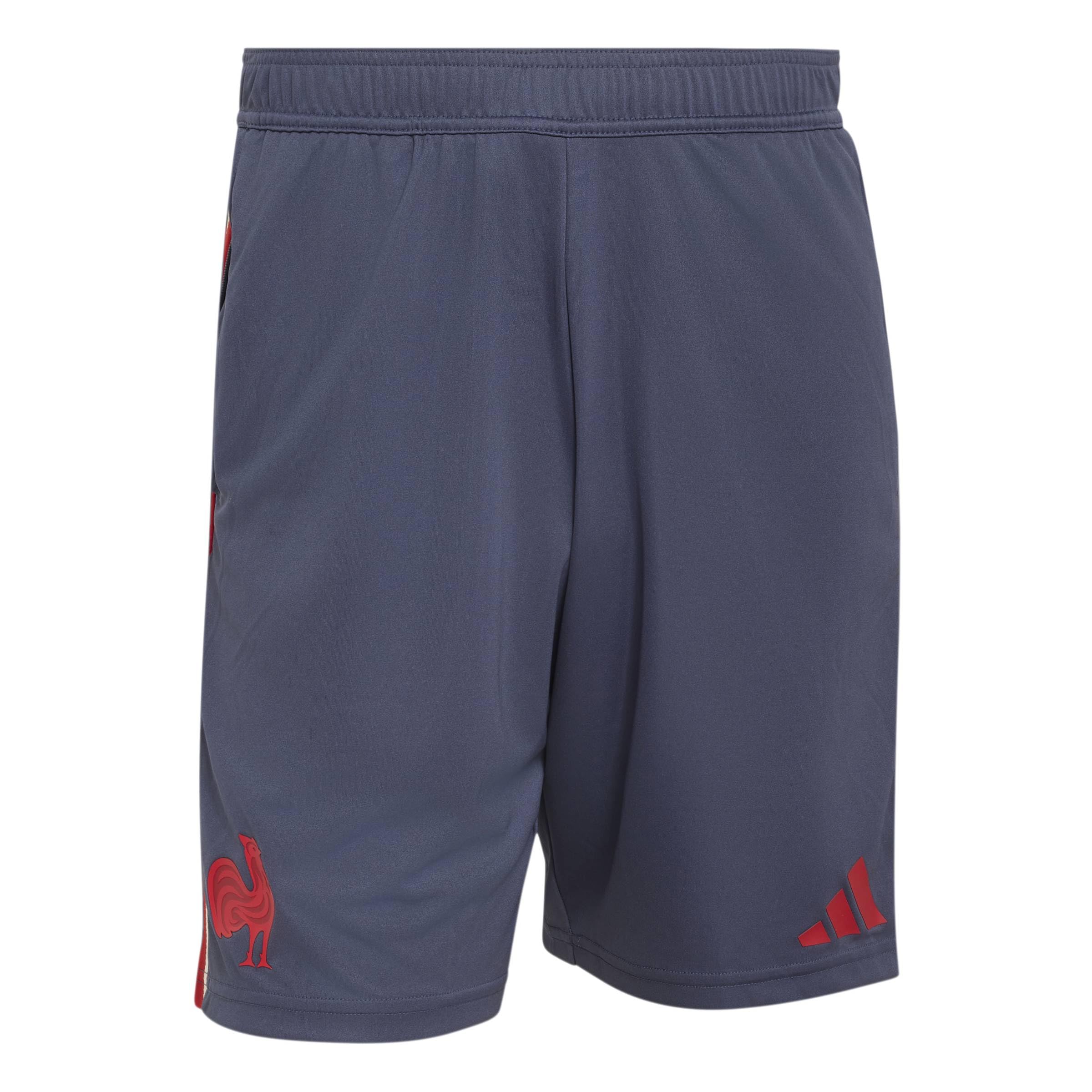 adidas Men's France Rugby Gym Short Shorts, Shadow Navy, 3XL
