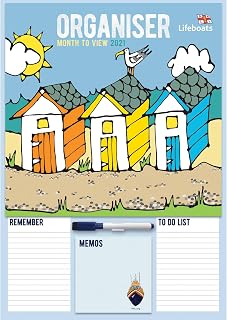 RNLI, Lifeboats A3 Family Planner 2021