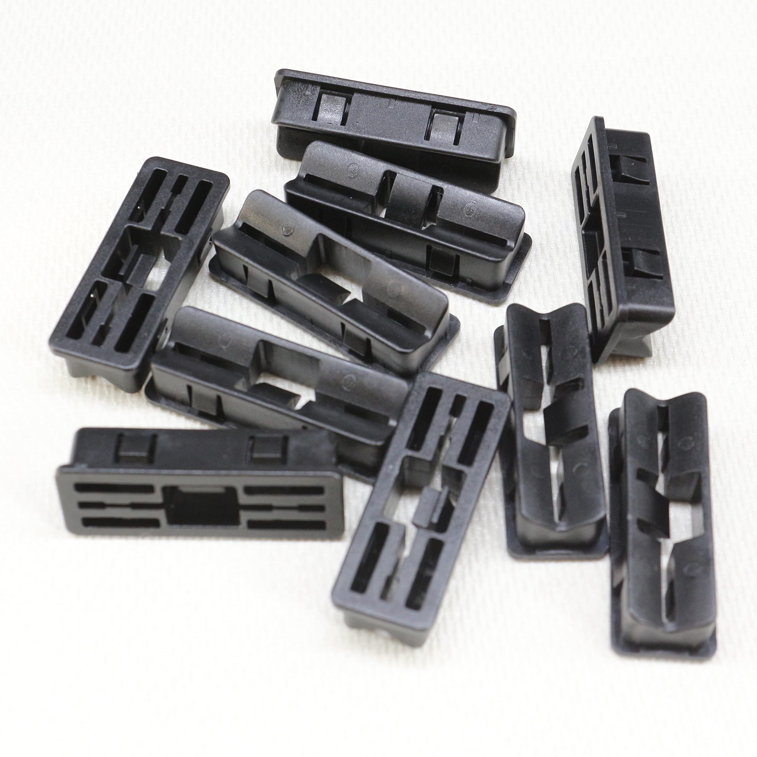 DZMZL 10Pcs New Black Interior Trim Headliner Retaining Clip