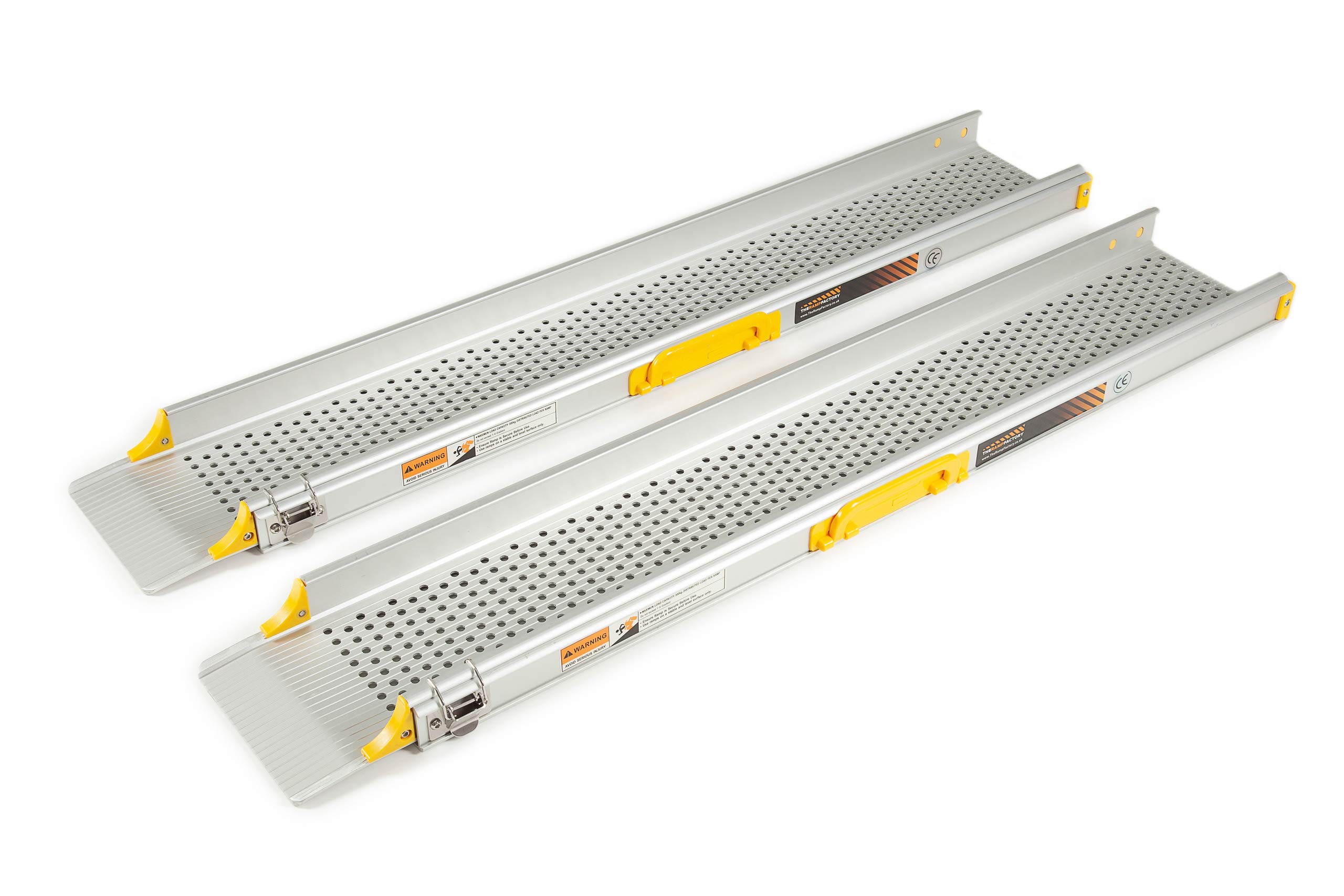 The Ramp People Adjustable Telescopic Wheelchair Ramps 6ft - 12ft (10ft/299cm) - Extendable Wheelchair Ramps, Channel Ramps