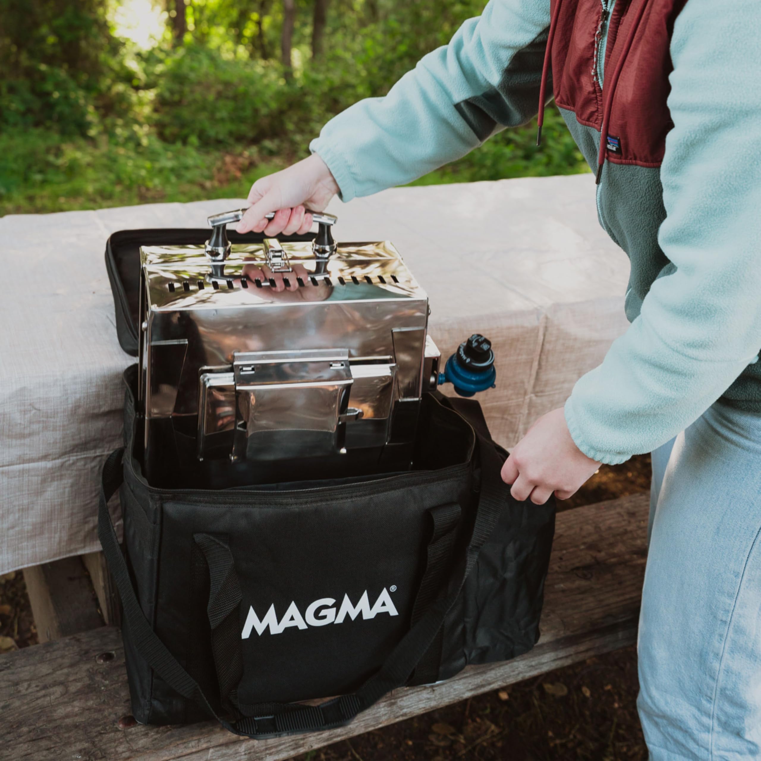 bushdebrunt brunt my way magmaglass ケース Amazon.com: MAGMA Products, Padded Carrying Case for Beach Fire