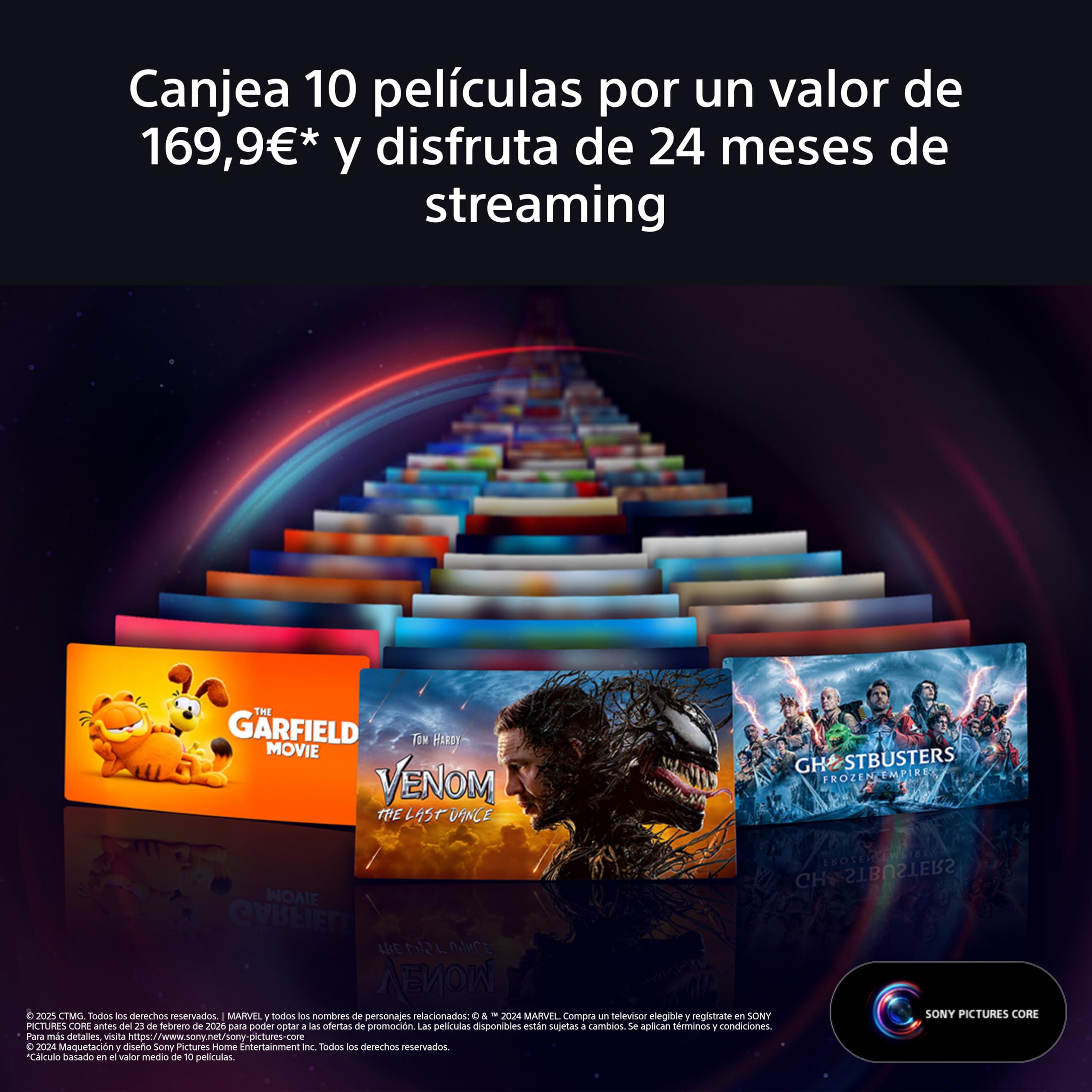 Sony BRAVIA 5, Mini LED 55 Pulgadas, Procesador XR con IA, Acoustic Multi-Audio, Dolby Vision/Atmos, IMAX Enhanced, Google TV 2025, Apple AirPlay 2, Eco Dashboard 2, Menú Gaming, 55"