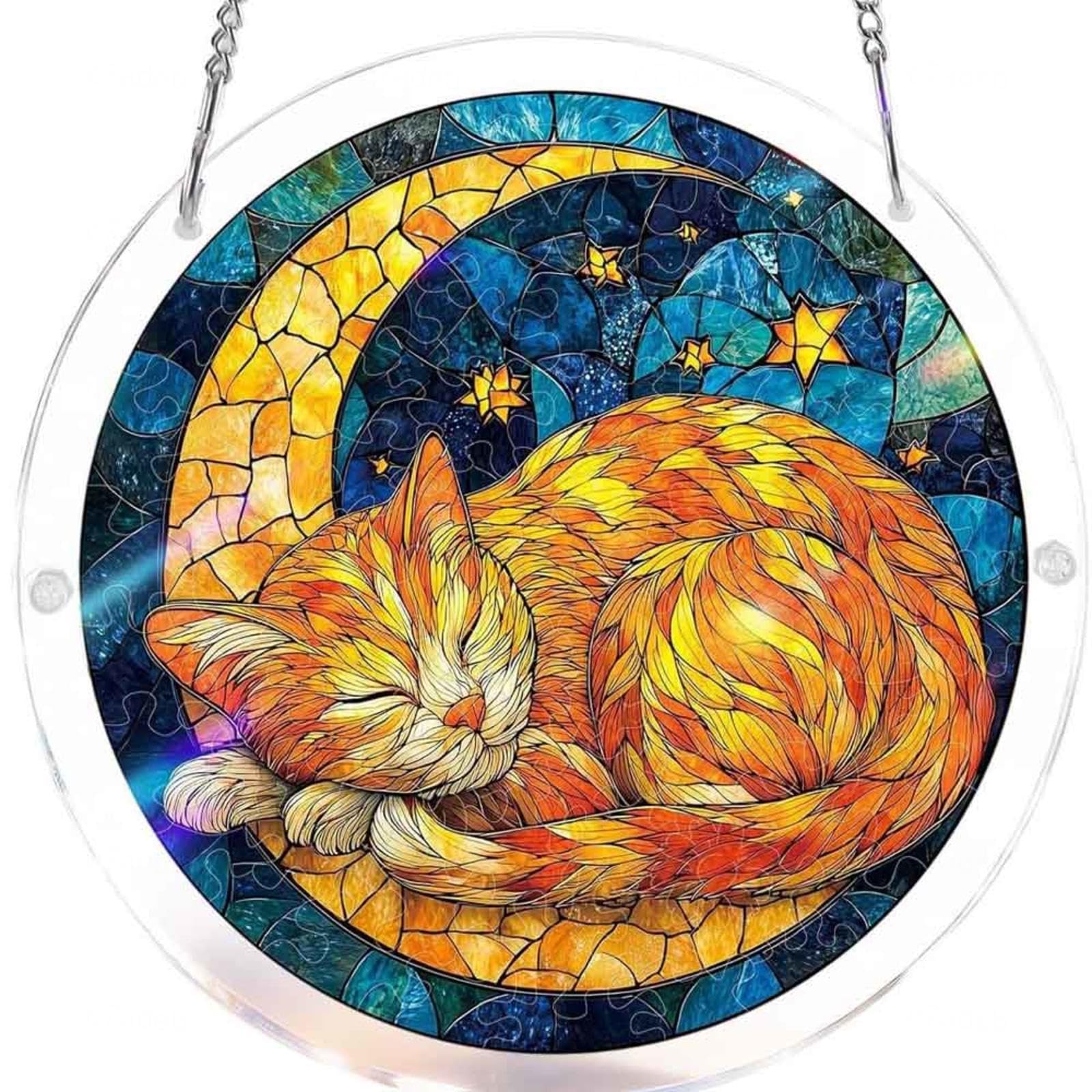 ZXGRfdefa Window pendant, Tree of Life Suncatcher 7.26inch Garden Suncatchers Gifts for Grandma
