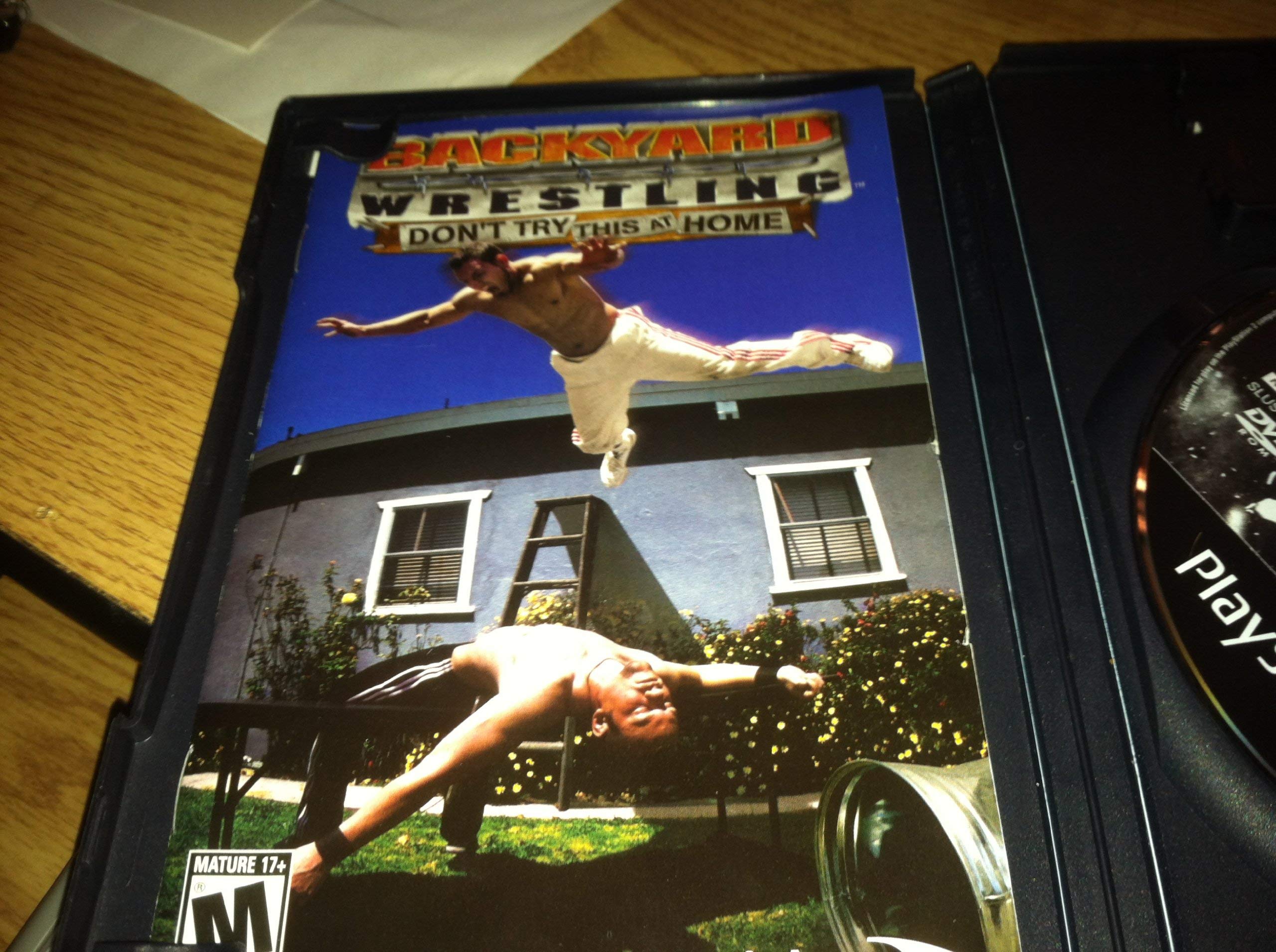 Jeu PS2 BYW Backyard Wrestling Don't Try This At Home - Version Promo/presse PAL, Bon état