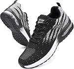 GoodValue Mens Running Shoes Breathable Air Cushion Tennis Shoes Lightweight Walking Shoes Fashion Sneakers Comfortable Mesh Sport Shoes Mens Casual Workout Athletic Training Gym Jogging Shoes