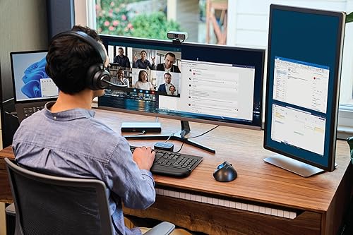 Miniatura 9 de Kensington Ratón inalámbrico TB550, operado con pulgar, recargable, diseño ergonómico (K72196WW), color negro