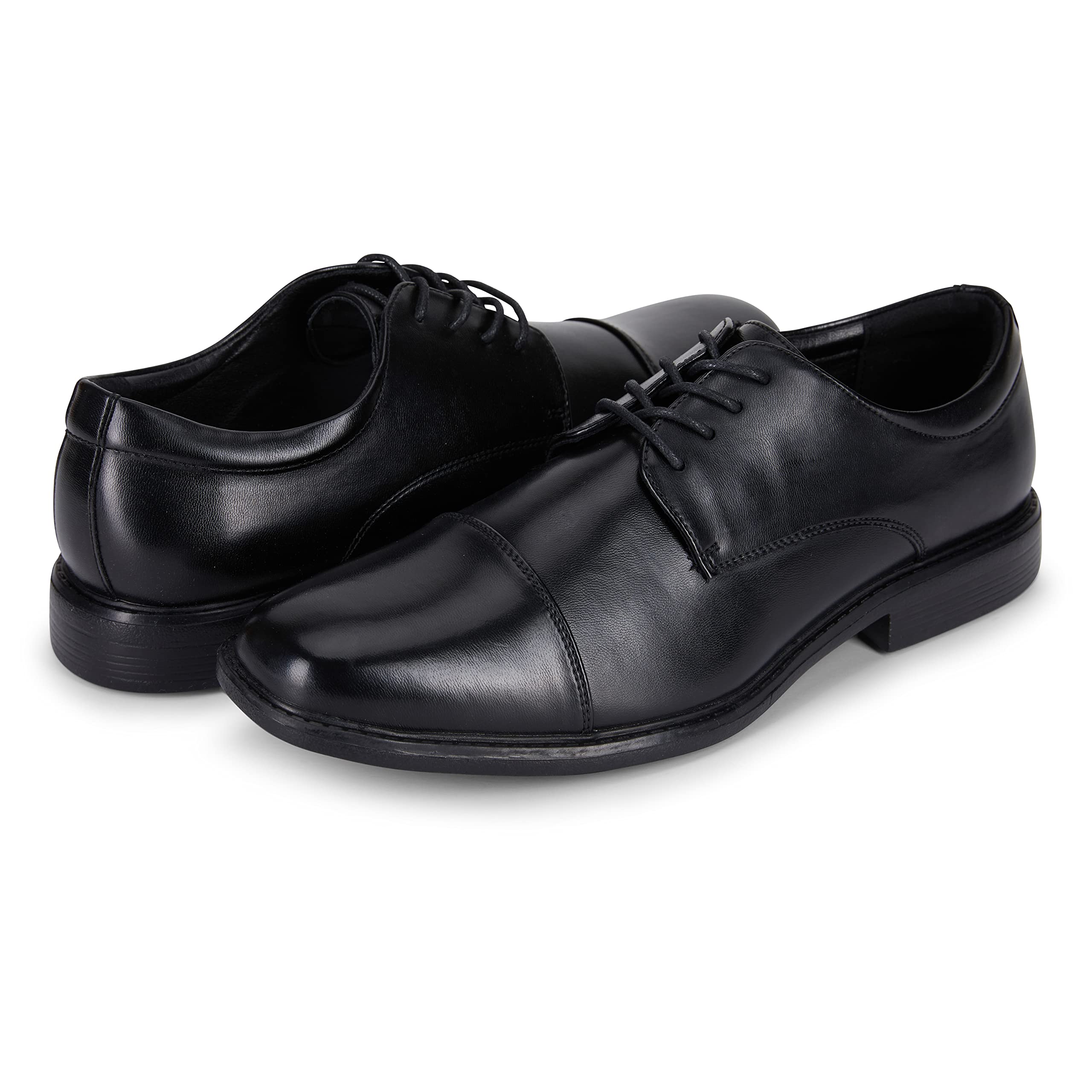 Van Heusen Men\'s Black Emery Dress Shoes 10 VAN HEUSEN EMERY STYLE PAIR OF SHOES SIZE 12 | Mercari main image 2