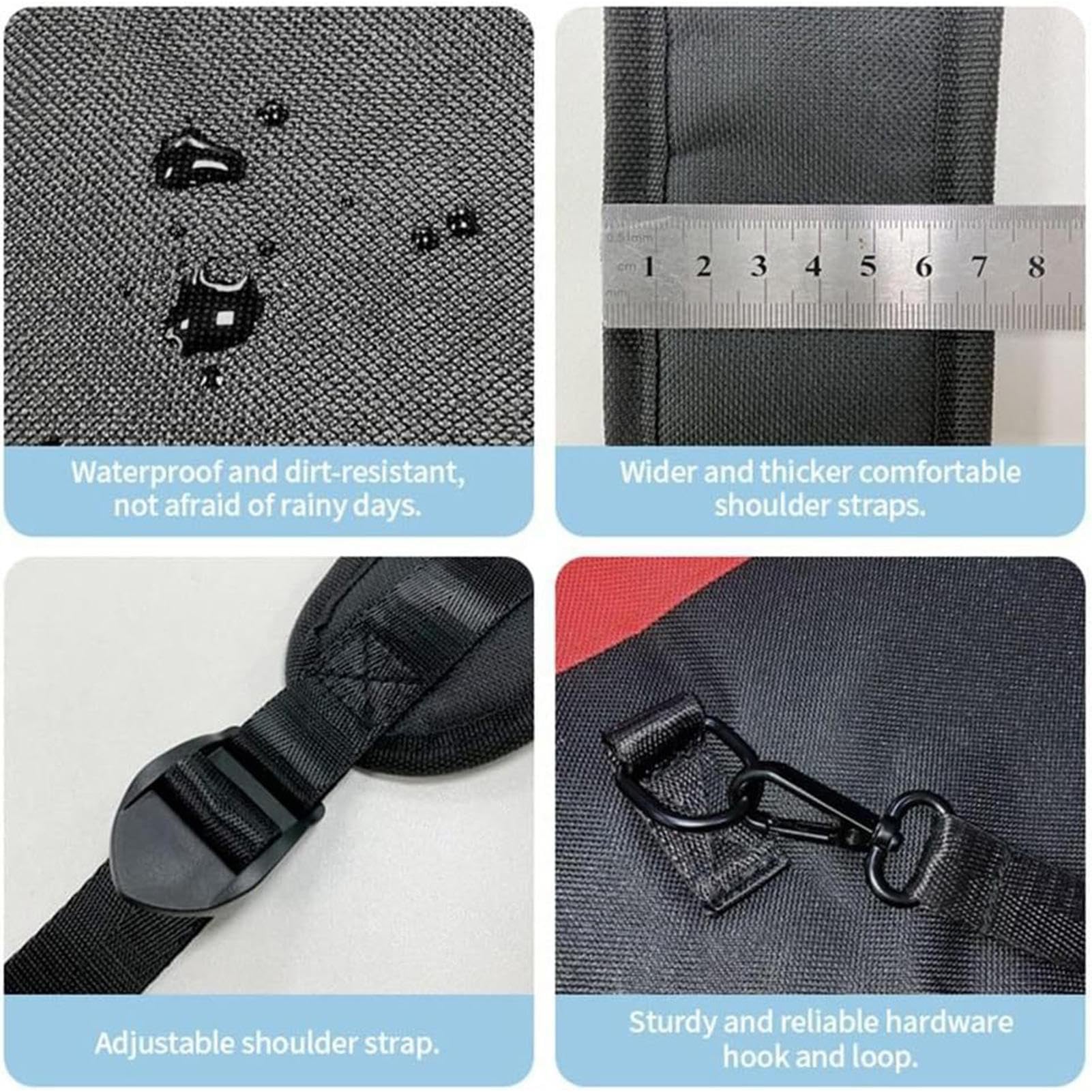 Écharpe de transport réglable et respirante pour chien, sac à dos de randonnée pour moto, voyage pour personnes handicapées pendant la marche, le toilettage, les escaliers, le sauvetage