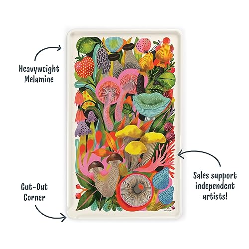 Miniatura 7 de Genuine Fred Bandeja súper útil, escondida por Chris Lee, bandeja rodante de melamina