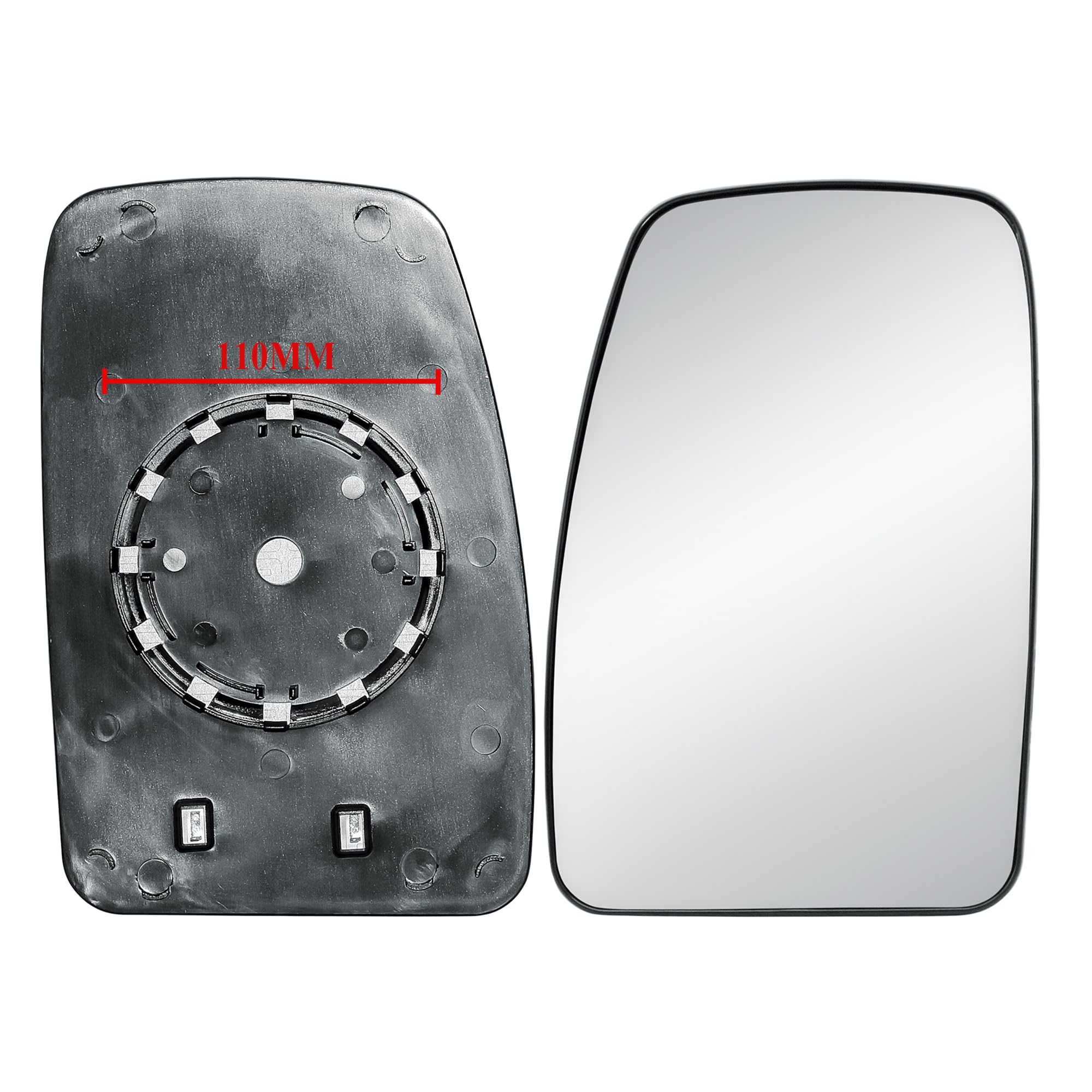 Heated Wing Mirror Glass Left Side For Renault Master Nissan NV400 2010-2024