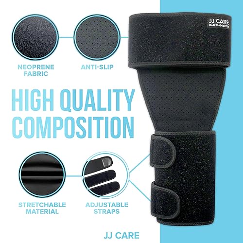 Miniatura 4 de JJ CARE 1 soporte de cadera Ortho Wrap para ciática, envoltura de soporte elástico con tirantes para muslos y isquiotibiales, se adapta a cintura de