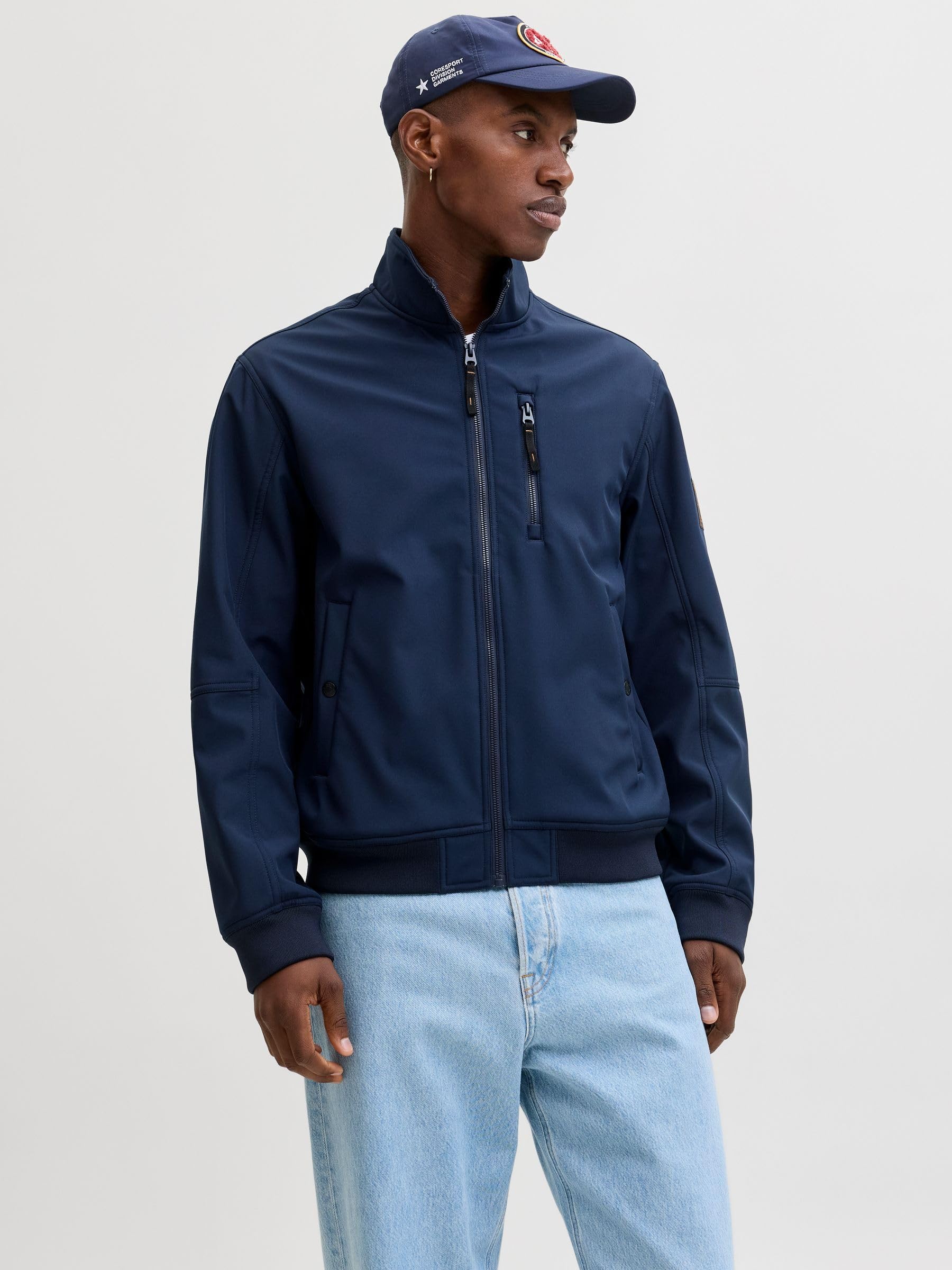 JACK & JONES Jjeparker Softshell Bomber Sn Jjeparker Bomber Sn Softshell Homme (lot de 1)