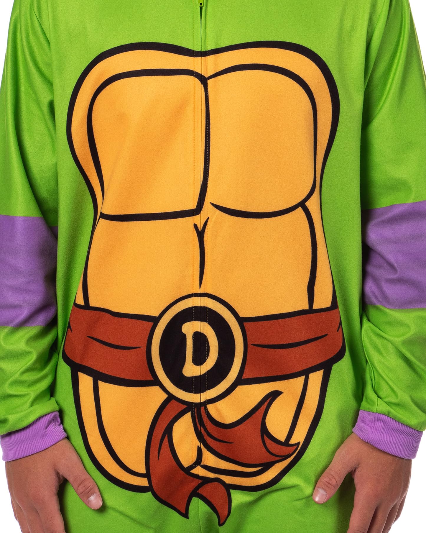 INTIMO Disfraz de las Tortugas Ninja con capucha para hombre, pijama para dormir para adultos