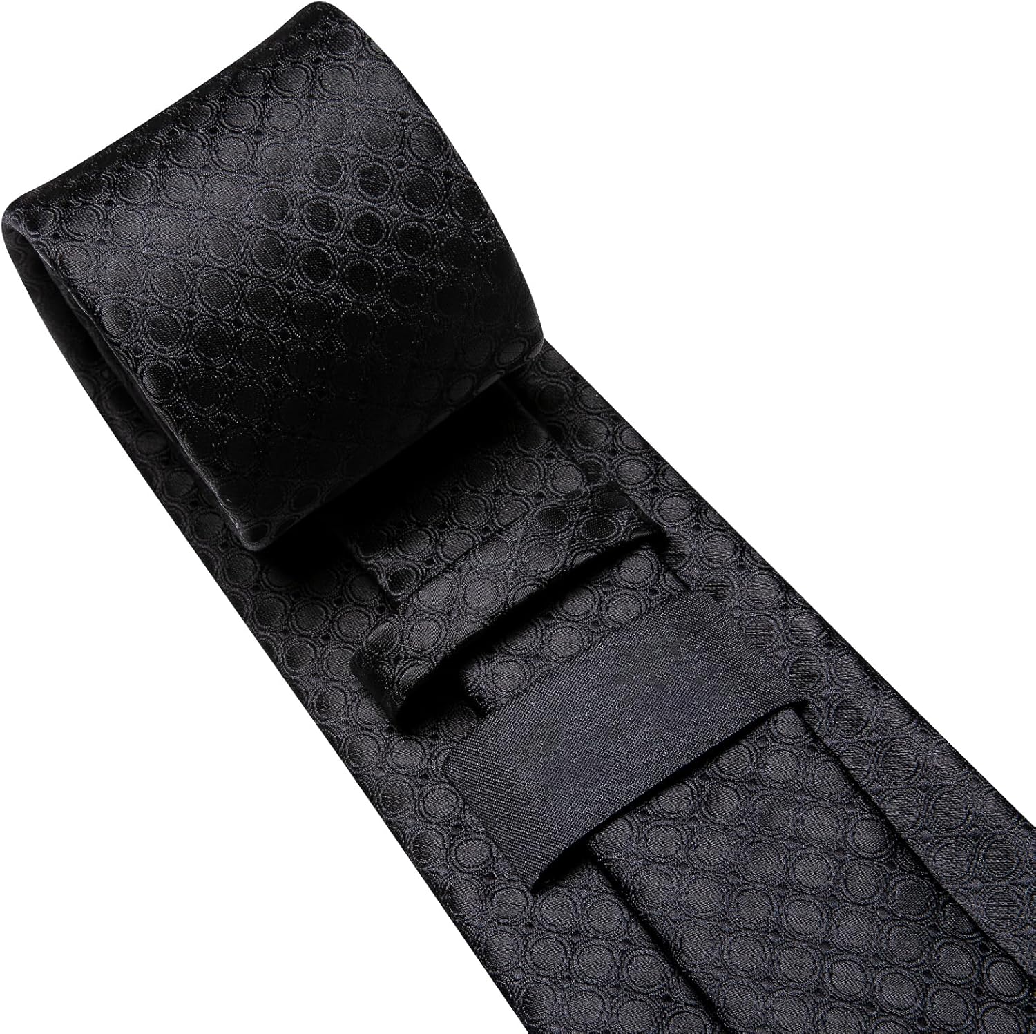 Dubulle Ties for Men Silk Mens Paisley Floral Striped Necktie and Handkerchief Cufflinks Wedding - Image 5