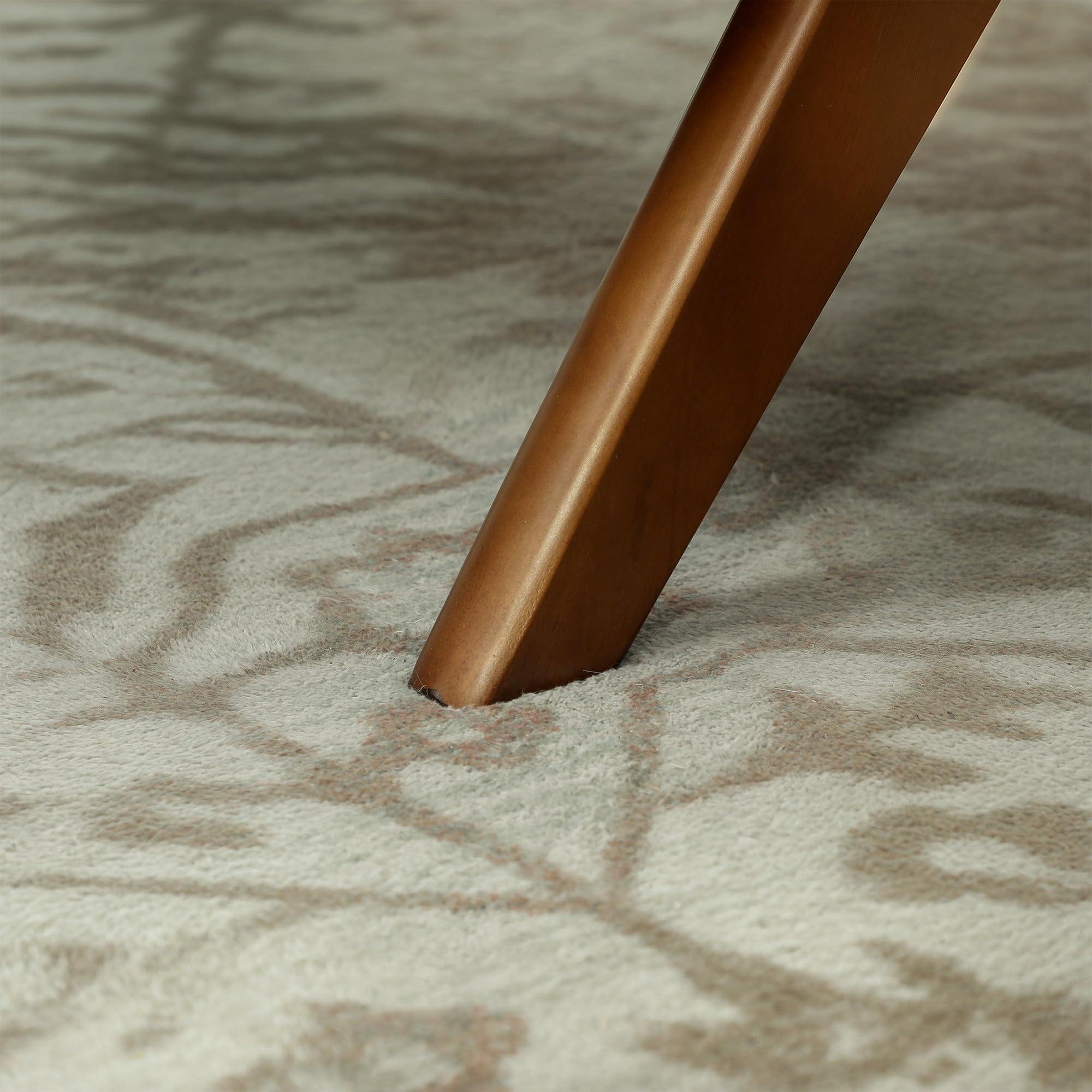 HOMCOM Reposapiés de Salón Taburete Bajo Tapizado en Pana Otomana Rectangular con Asiento Acolchado y Patas de Madera para Sala de Estar Dormitorio Beige