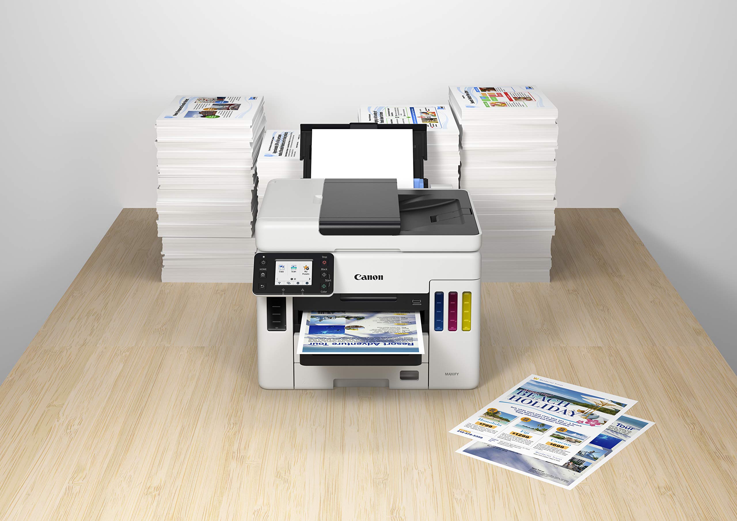 Stampante WiFi Canon MAXIFY GX7050 MegaTank Multifunzione - Dettaglio