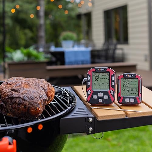 Miniatura 7 de Maverick XR-50 - Termómetro digital inalámbrico con 4 sondas para barbacoa y carne de SnS Grills
