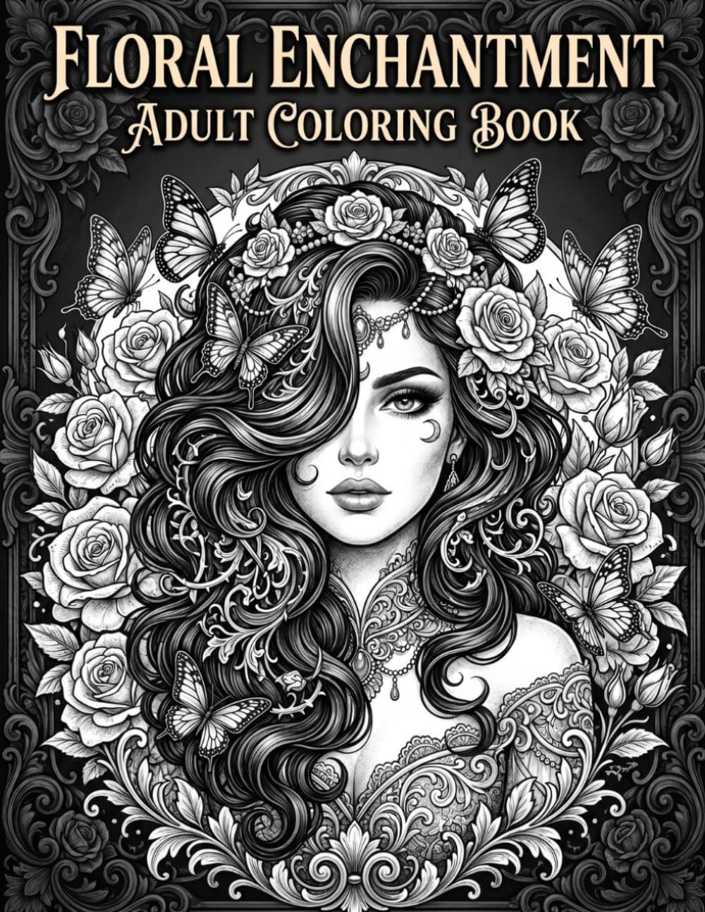 Floral Enchantment: A Beautiful Collection of Feminine Portraits and Botanical Fantasy Art