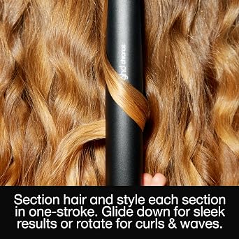 ghd Chronos Hair Straightener & Styler - Most Advanced Styler, 3X Faster Styling, More Shine, No Extreme Heat Damage - for All Hair Types - (UK Plug)