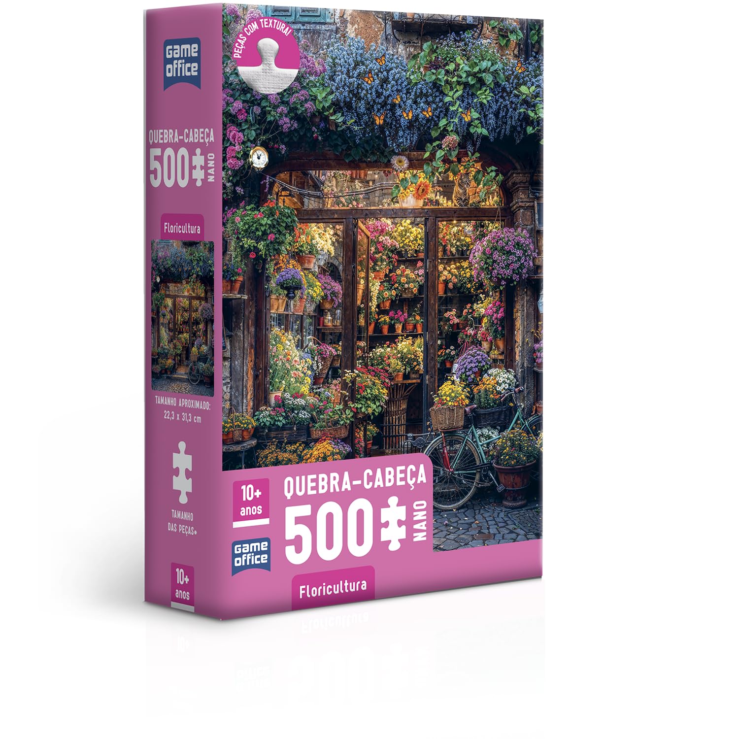 Toyster - Quebra-cabeça: Floricultura - 500 peças nano - Game Office