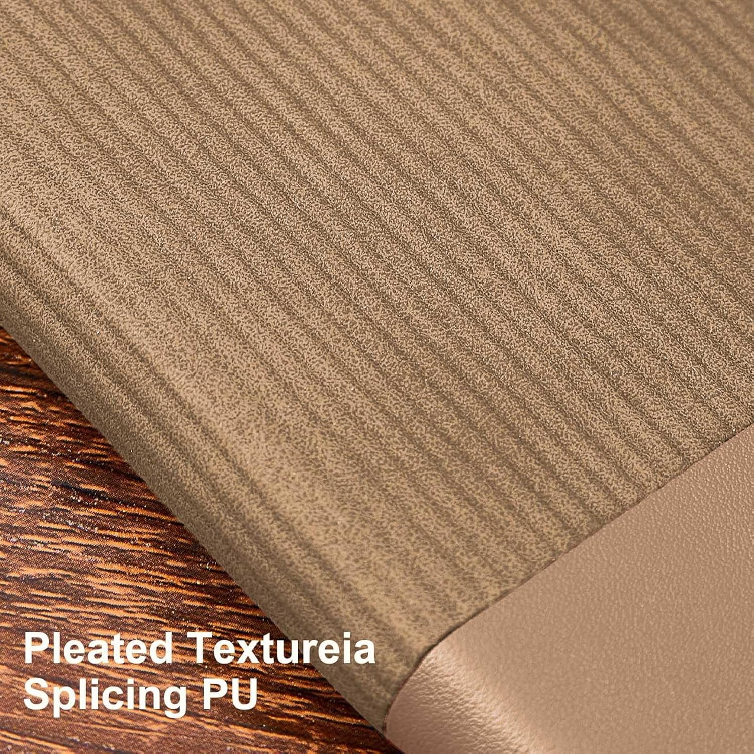 Lined Journal Notebook for Work College Ruled Note Book 5.79"x8.27" A5 PU Leather Daily Journaling 216 Pages for Women Men Writing Home School Supplies Business (Khaki/Green)