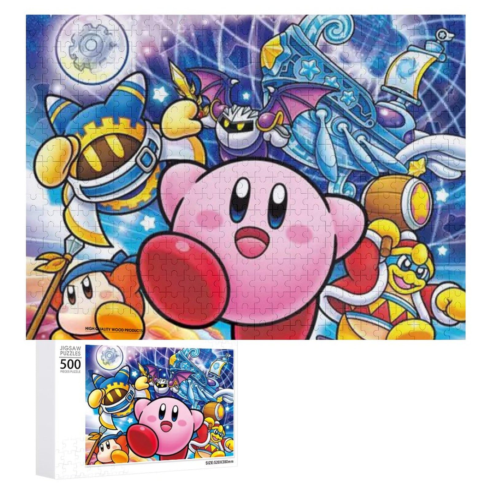 Amazon.co.jp: 星のカービィ ジグソーパズル 300/500/1000ピース 木製