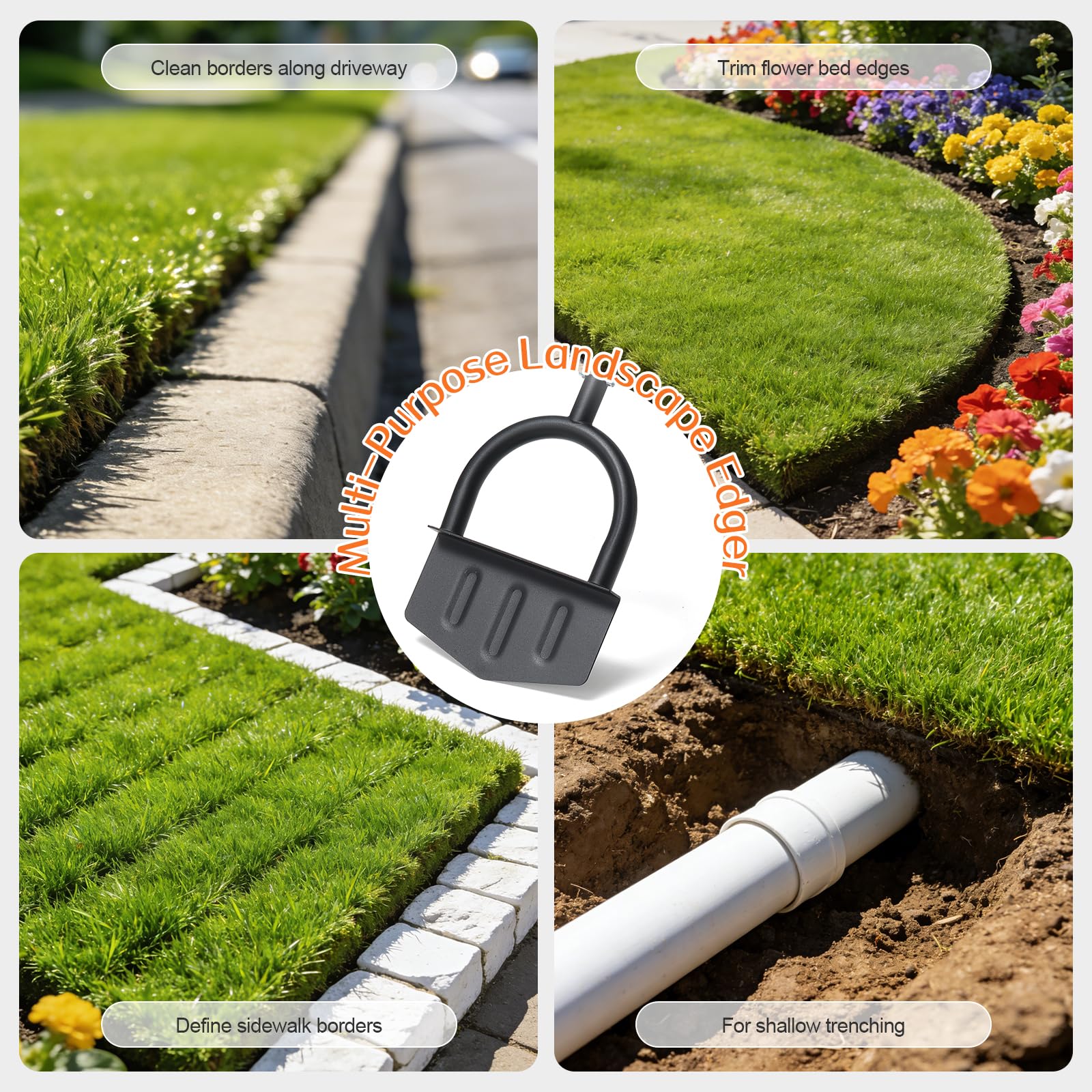 Edger Lawn Tool - Professional Landscaping Edging -9