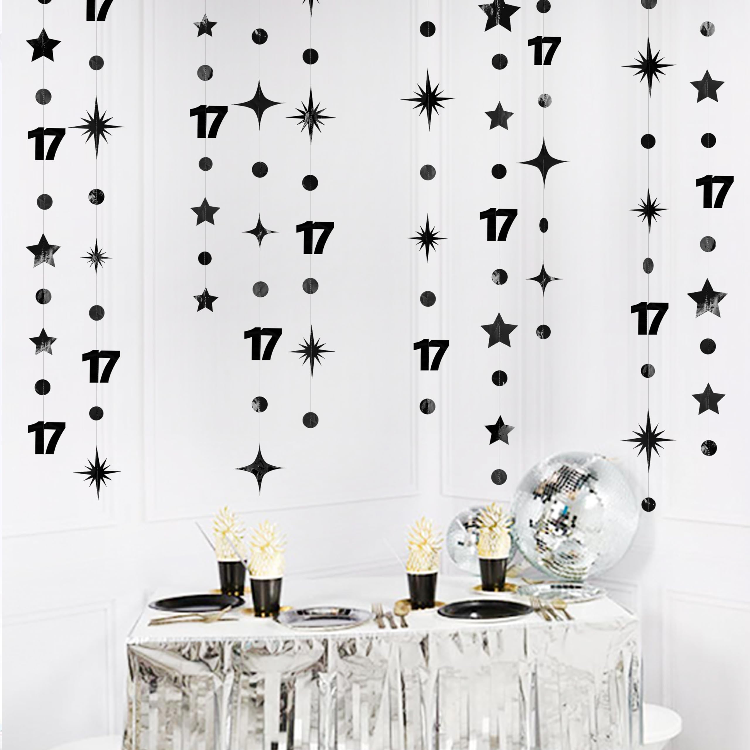 Saludos a 17 años decoraciones de fondo para fiestas de chicos y chicas