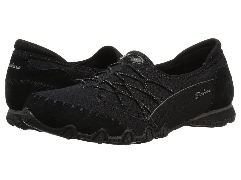 

SKECHERS Relaxed Fit: Bikers - Double Digits (Black) Women's Shoes