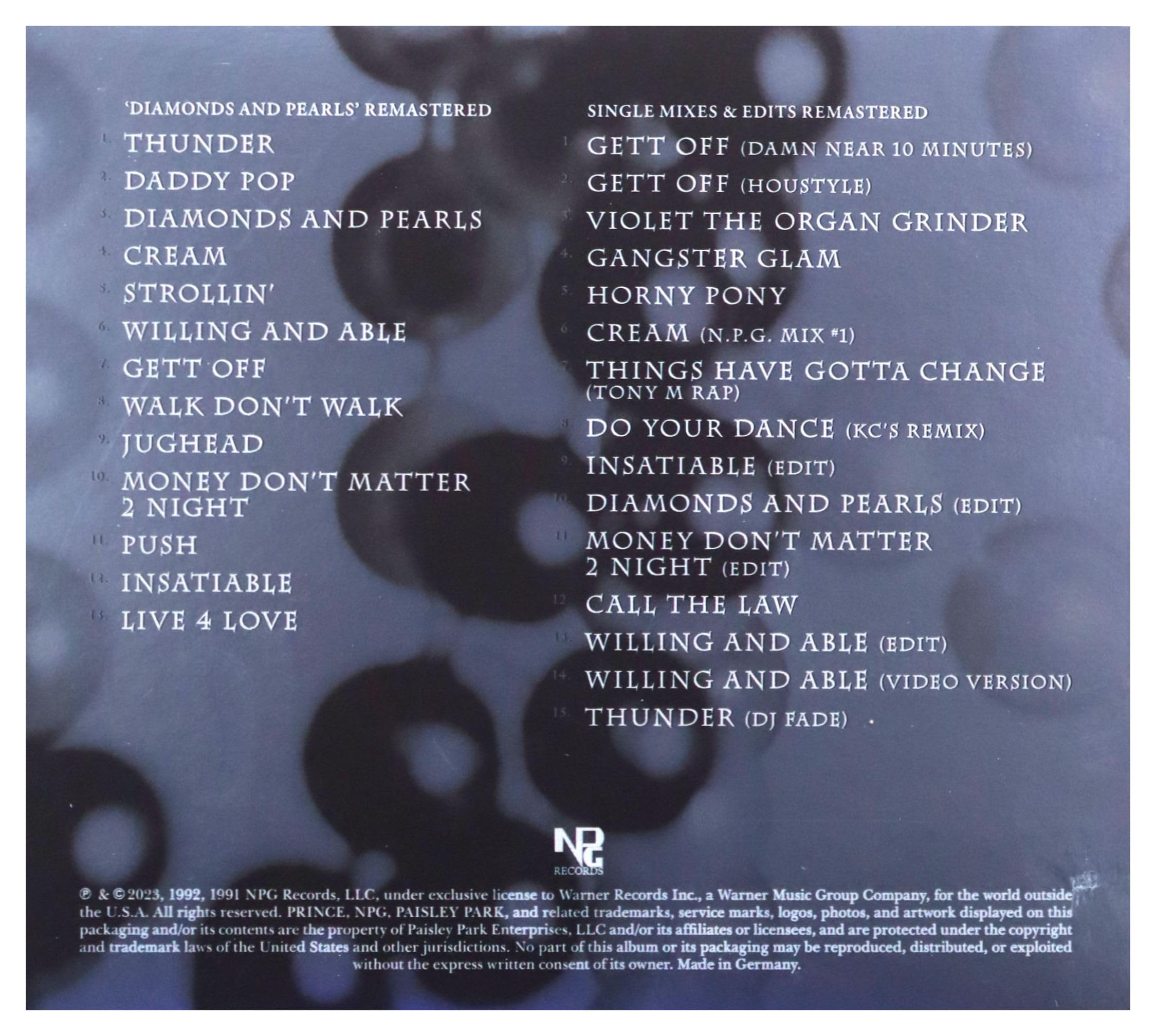 Diamonds and Pearls (Édition Deluxe Limitée)