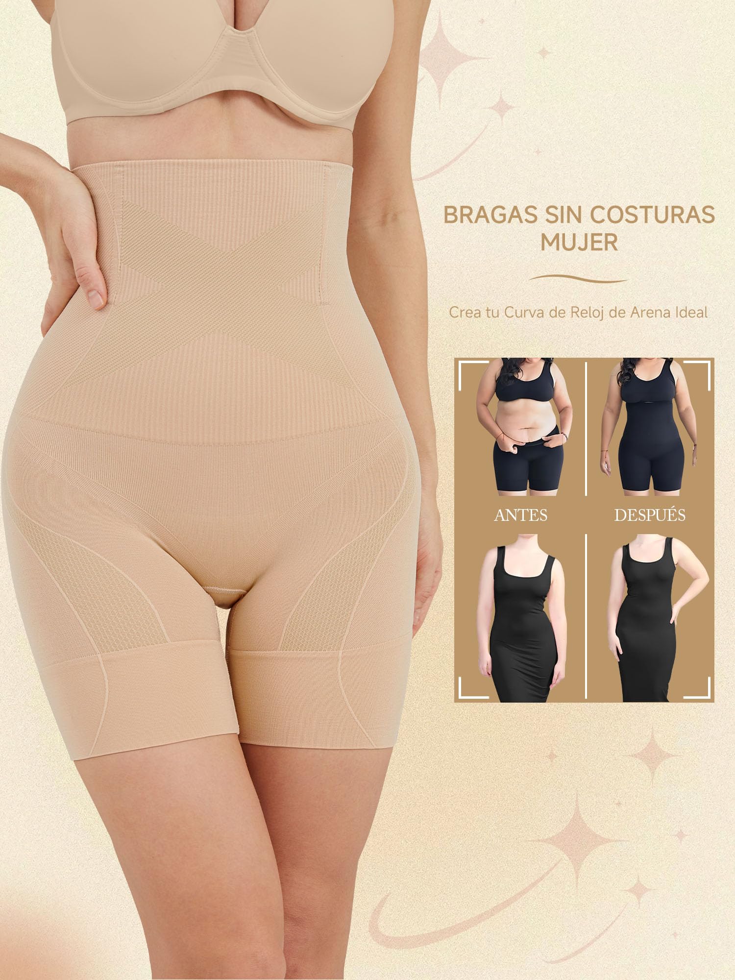 DIGZ Fajas Reductoras Mujer Adelgazante Bragas Postparto Invisibles,Body Reductor Mujer recuperación Abdominal - 2