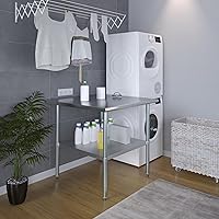 Vista 567 de Mesa de trabajo de acero inoxidable, mesa de metal