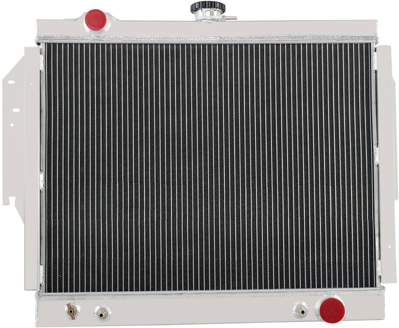 3 Row Aluminum Radiator Shroud Fan Fit 79-93 Dodge D/W 100 200 250 350 5.2L 5.9L, Replacement Radiator, aluminum radiator, radiadores