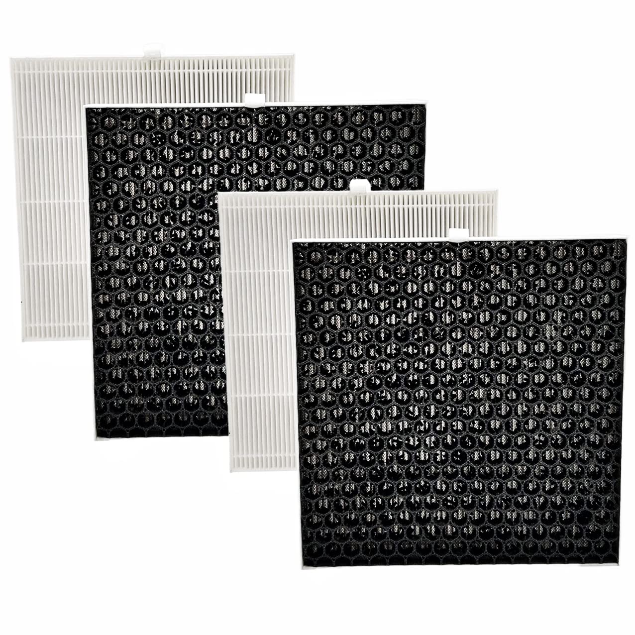 4x H13 Ersatzfilter Für Blueair DustMagnet 5210i/5240i – 3-stufiges System, Aktivkohle