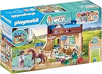 Vista 4 de Playmobil Caballos de la Cascada - Terapia Ecuestre y Práctica Veterinaria
