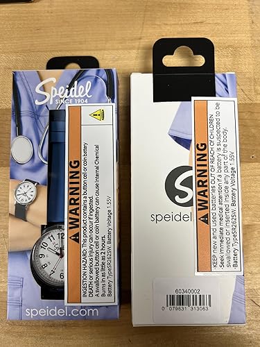 Miniatura 7 de Speidel Original Scrub Watch para enfermeras, profesionales médicos y estudiantes - Varios colores médicos de exfoliación, dial de fácil lectura,