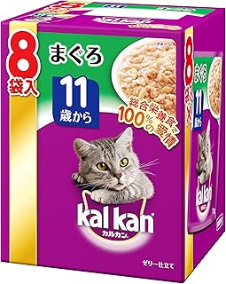 カルカン パウチ 11歳から まぐろ 70g×8袋入