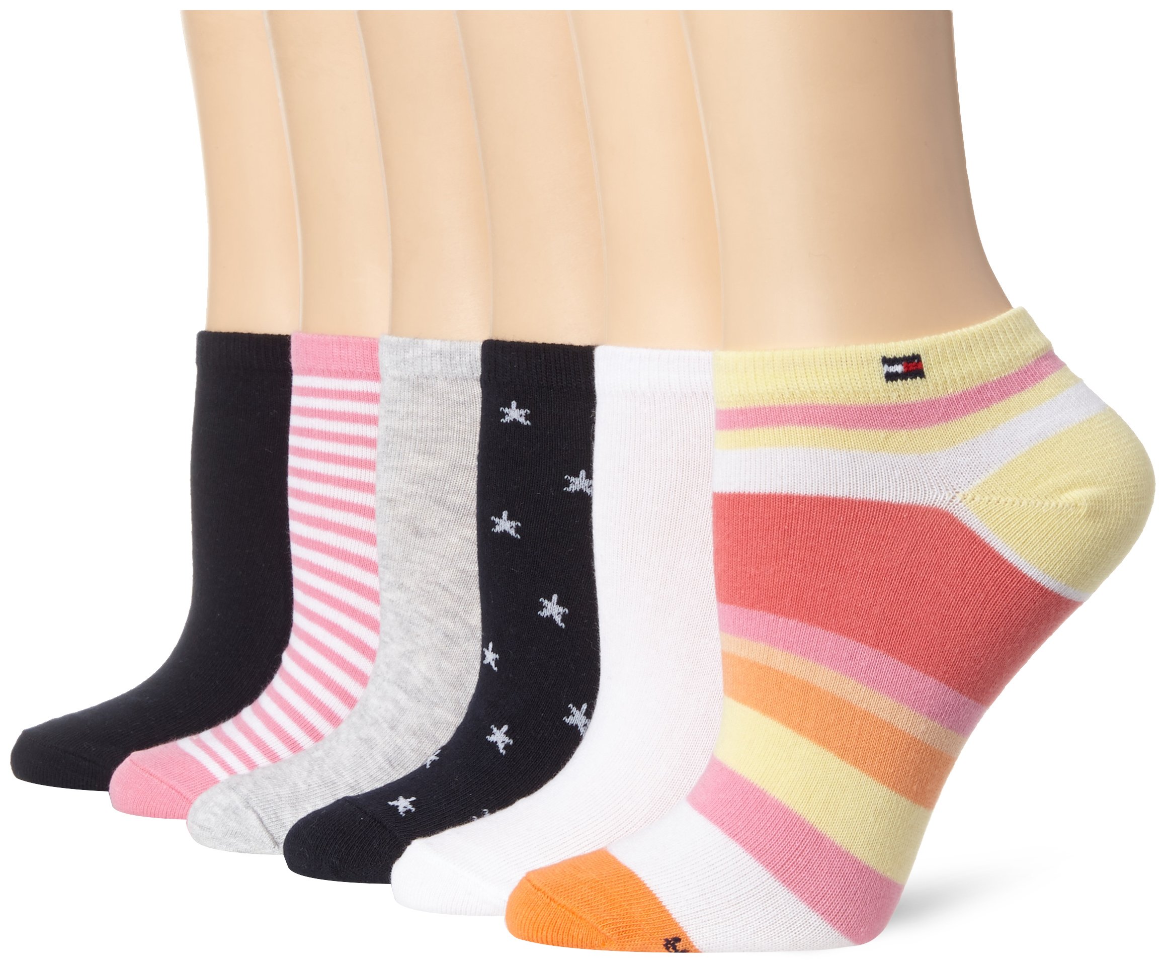 Tommy Hilfiger Women's Six-Pack Assorted Socks